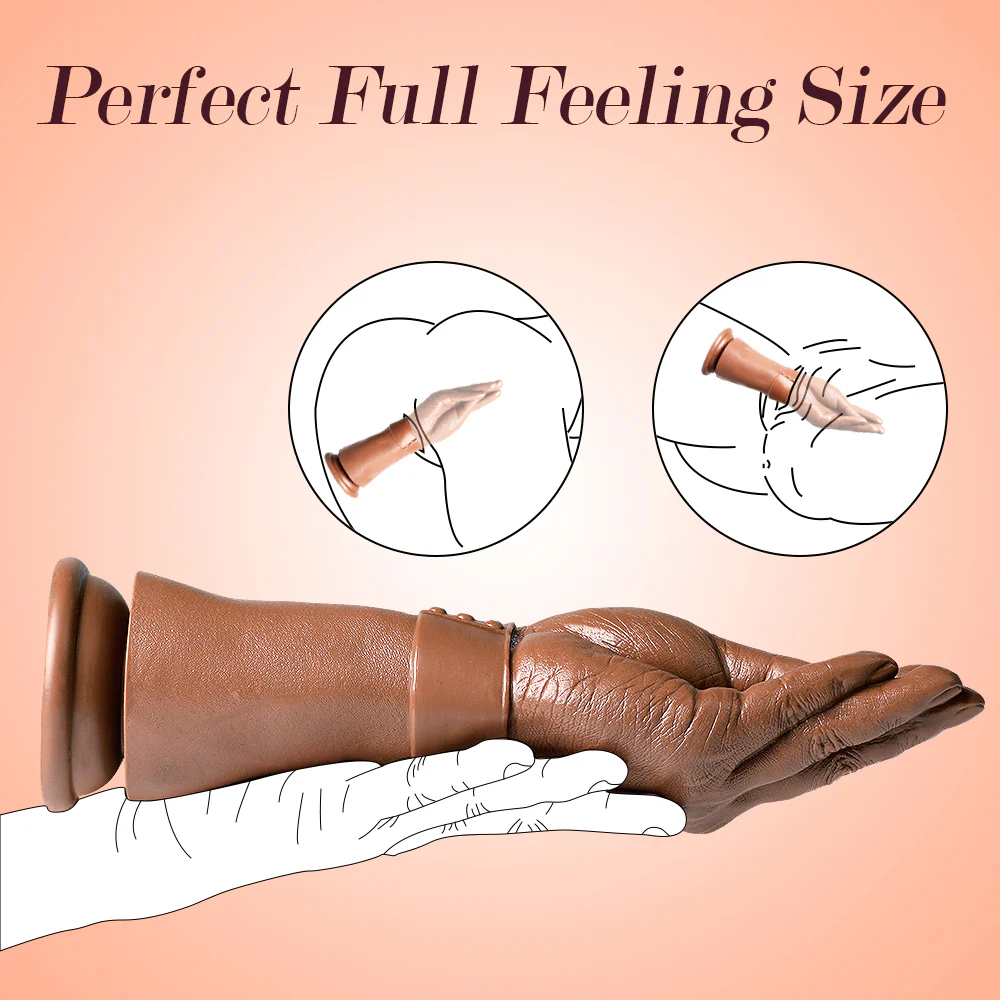 11 Inch Realistic Hand Model Design Dildo - Image 6