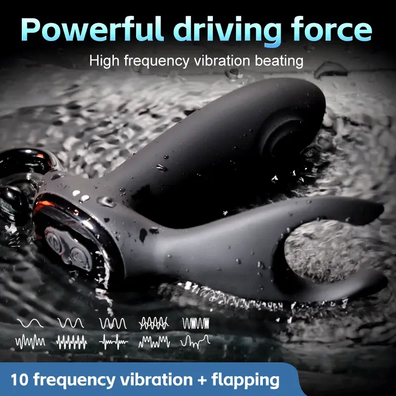 Tapping Prostate Massager - Vibrating & Hooked - Image 2