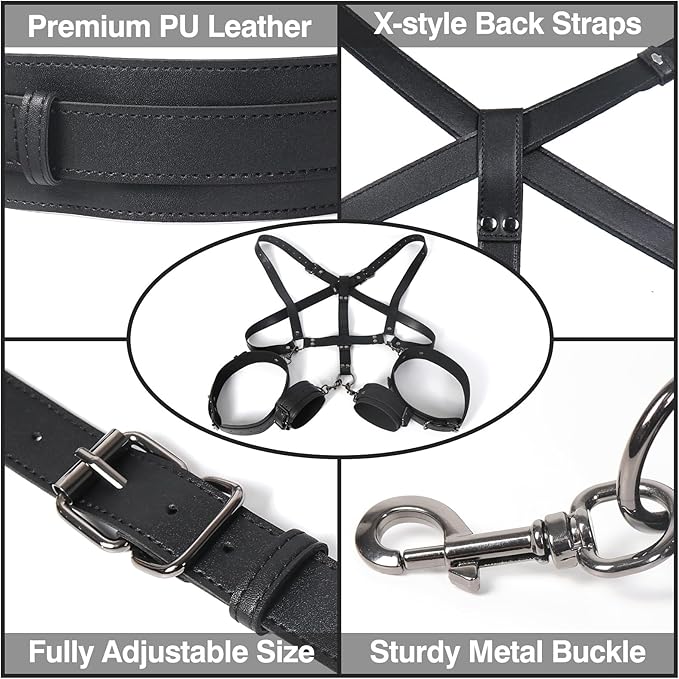3-in-1 BDSM Reversible Restraint Kit - Image 2