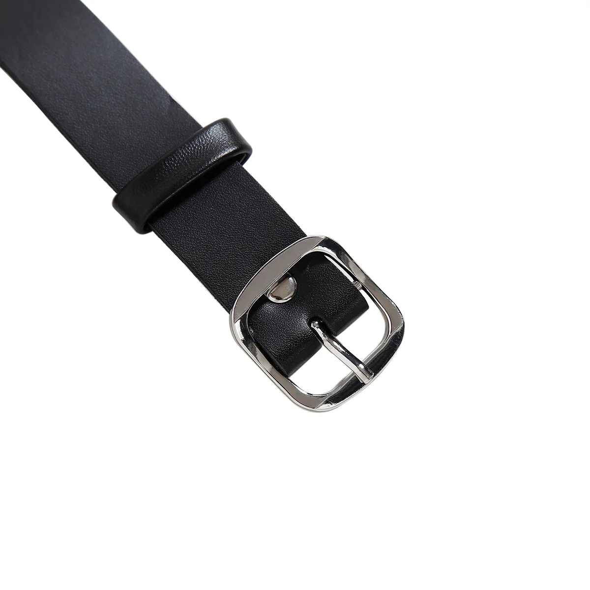 Adjustable PU Leather Bondage Collar with Chest and Back Restraints - Image 4