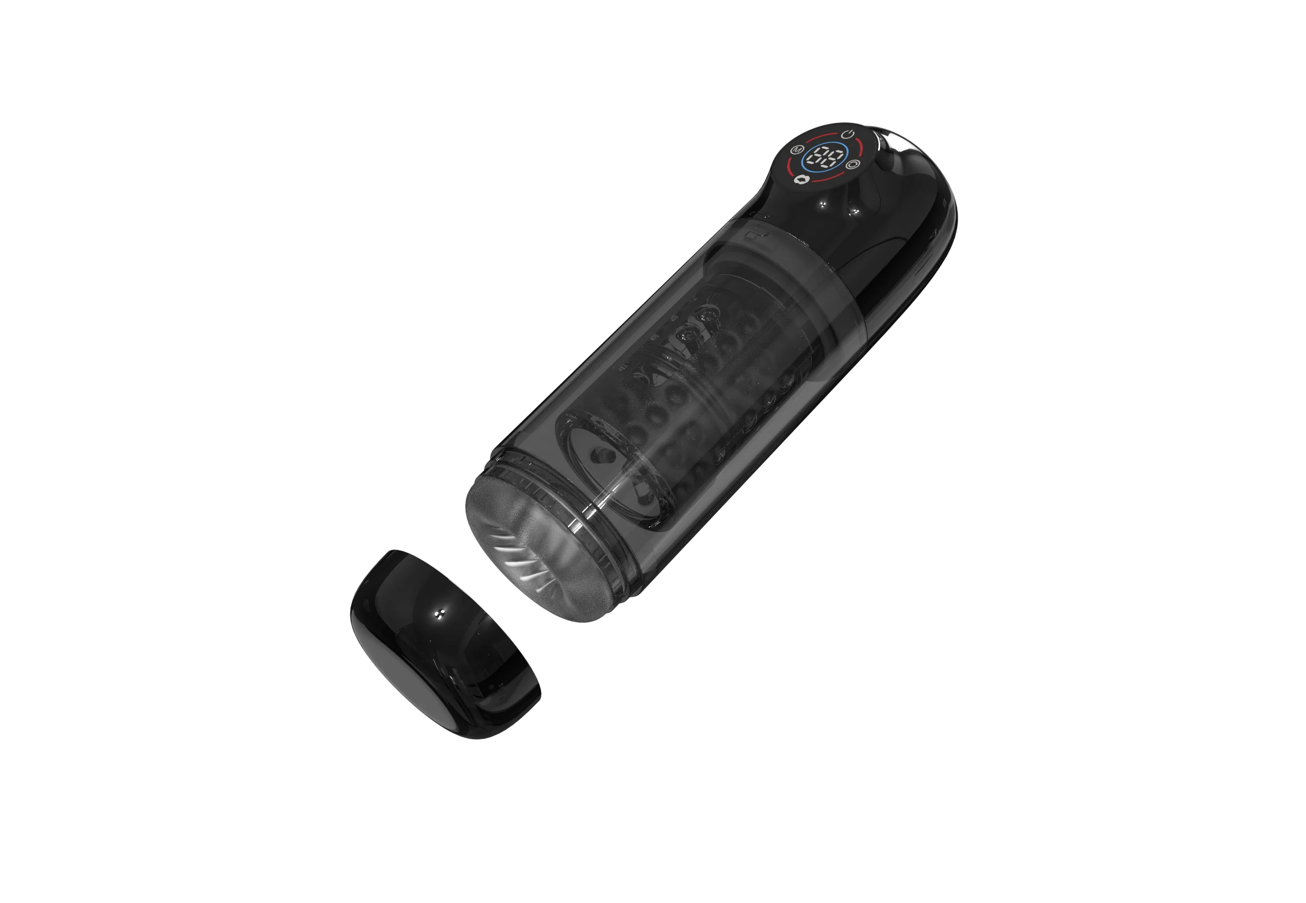 Adult Male 3-in-1 Intimate Massager 7 Modes Portable with LCD Display - Image 2