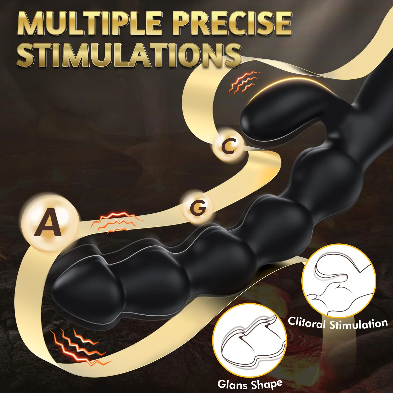 Anal Bead Vibrator - 2 Motors - Image 2