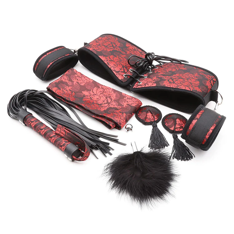 Celestial Bondage: 5-Piece BDSM Set for Ultimate Sensory Play - Image 2