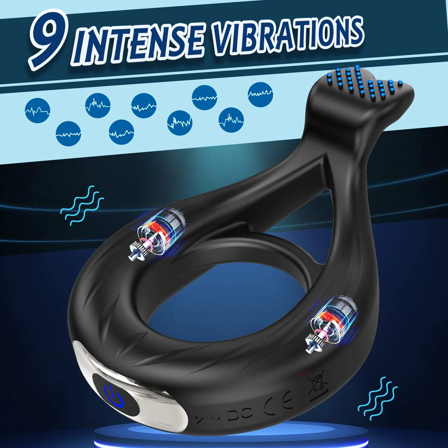 Wearable Cock Ring - Vibrating & App Controlled - Image 5