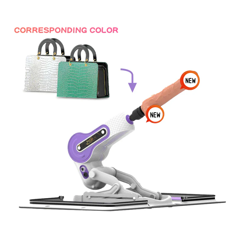 Dildo Machine with Leather Bag & Customizable Speeds - Image 2
