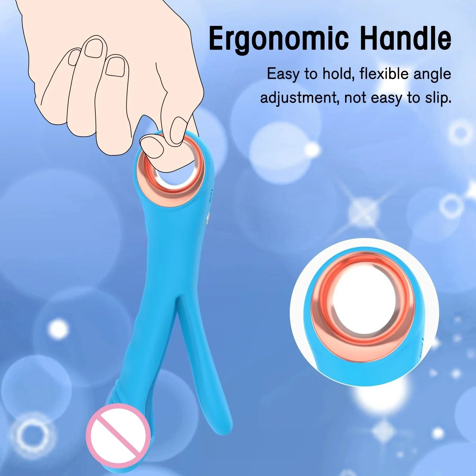 Dual-Ended Vibrator | G-Spot, Clitoris & Anal Stimulation | Female Pleasure Device - Image 2