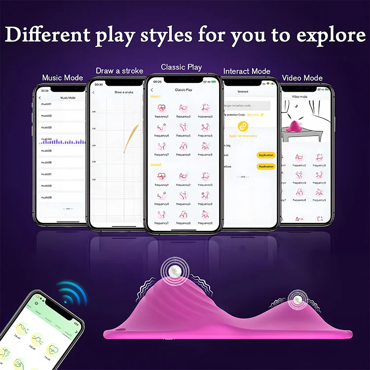 Dual Motor Wearable Vibrator with App Control - Image 4