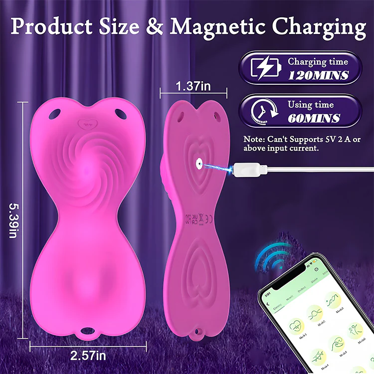 Dual Motor Wearable Vibrator with App Control - Image 5