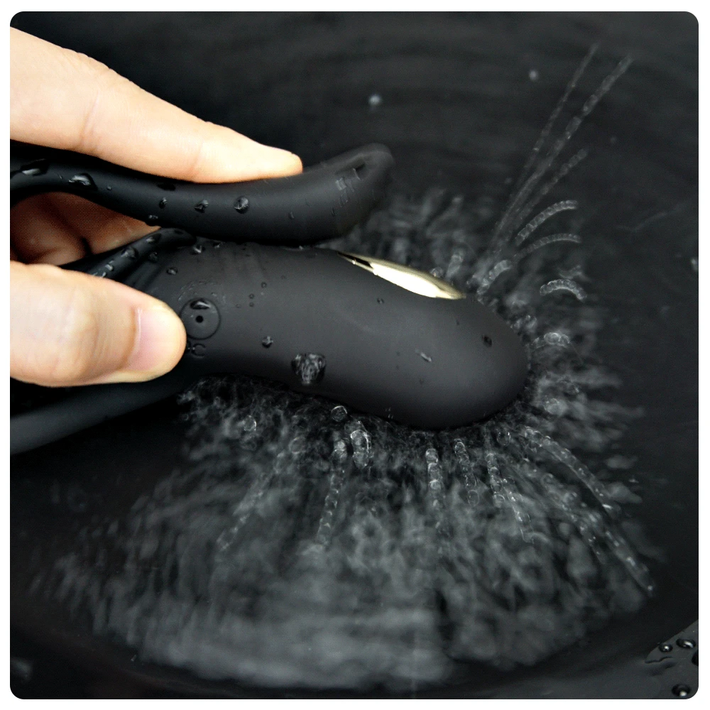 Vibrating Penis Ring with Clitoral and G-Spot Stimulation for Couples - Image 2