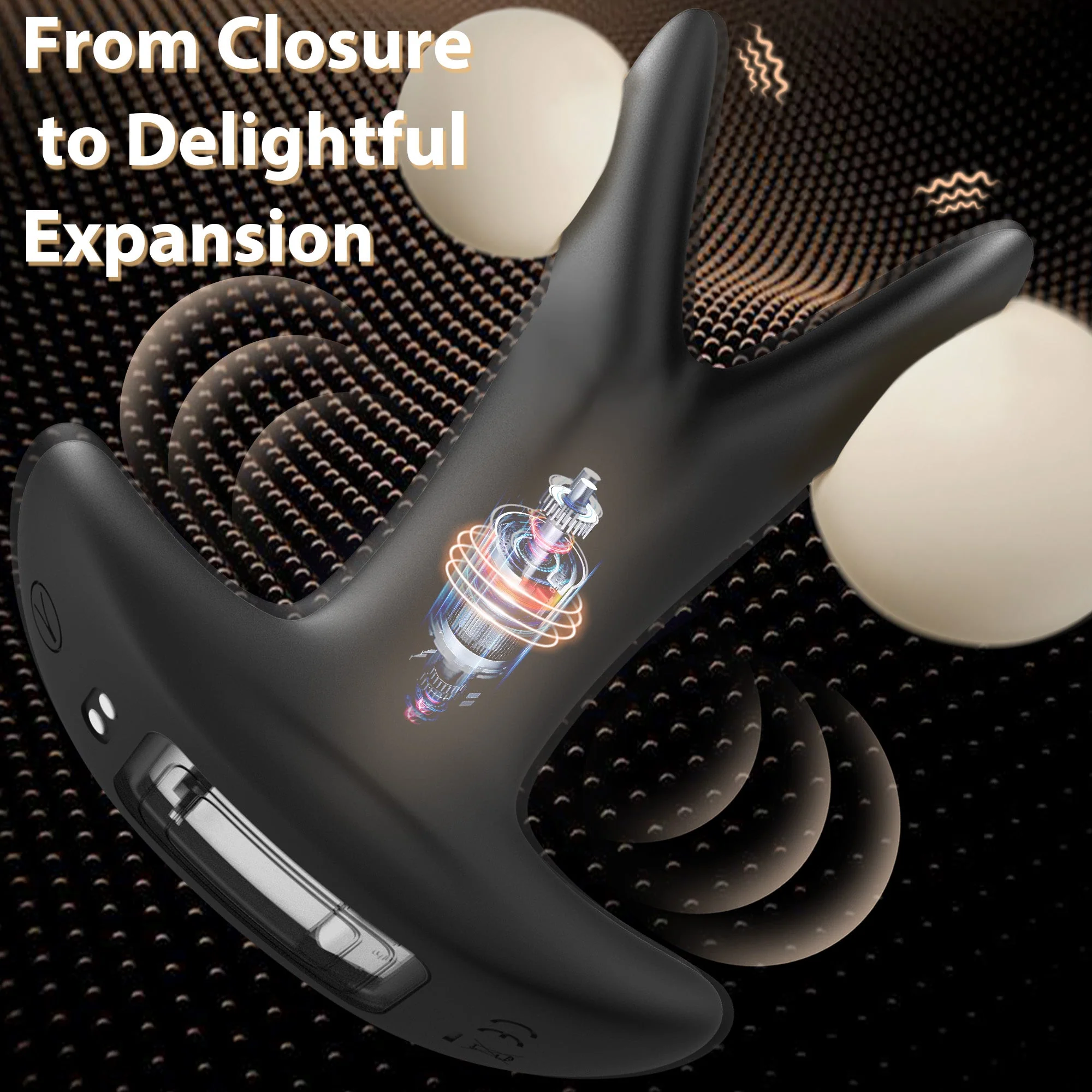 Anal Expanding Butt Plug - Vibrating & Waterproof - Image 3