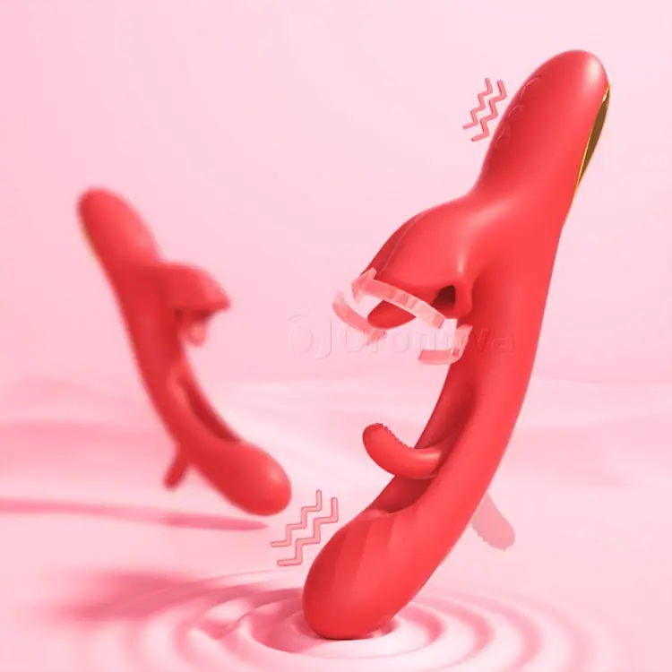 G Spot Tongue Licking Vibrator - Flapping & Rotating - Image 3