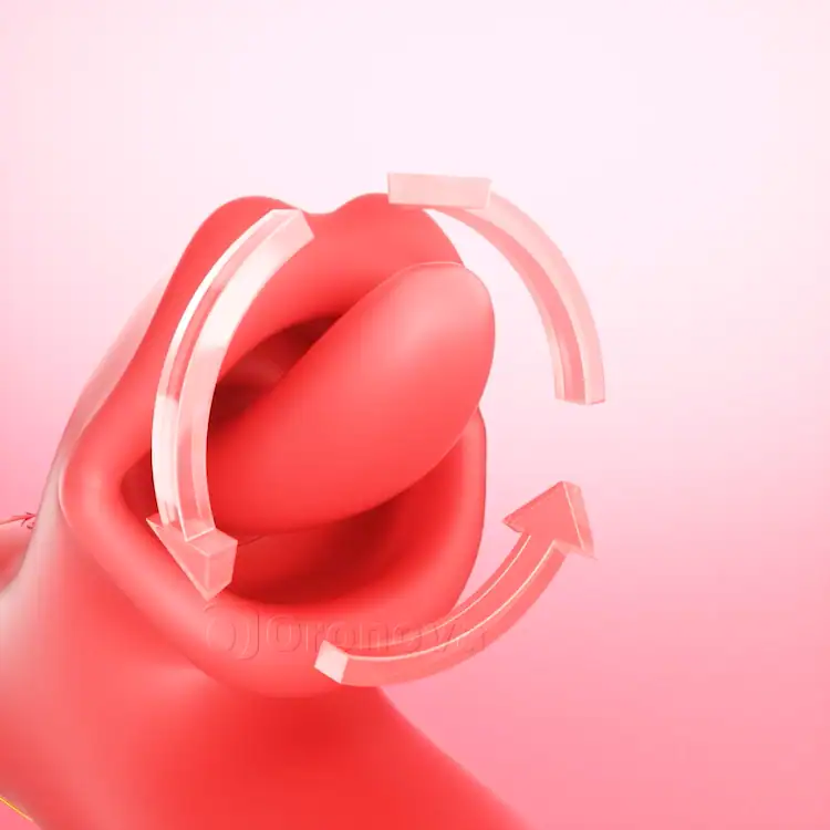 G Spot Tongue Licking Vibrator - Flapping & Rotating - Image 5