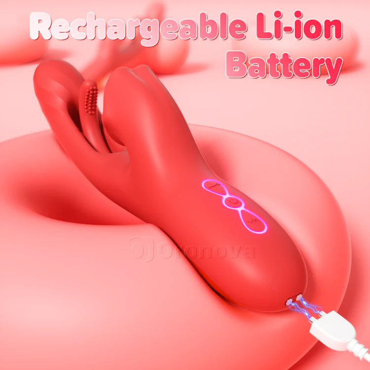 G Spot Tongue Licking Vibrator - Flapping & Rotating - Image 8