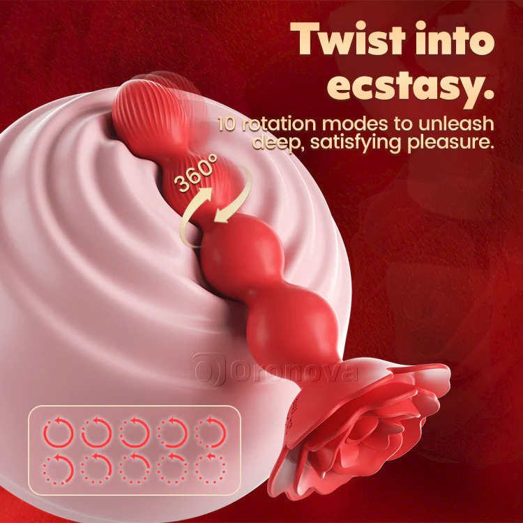 Anal Bead Rotating Vibrator - Image 3