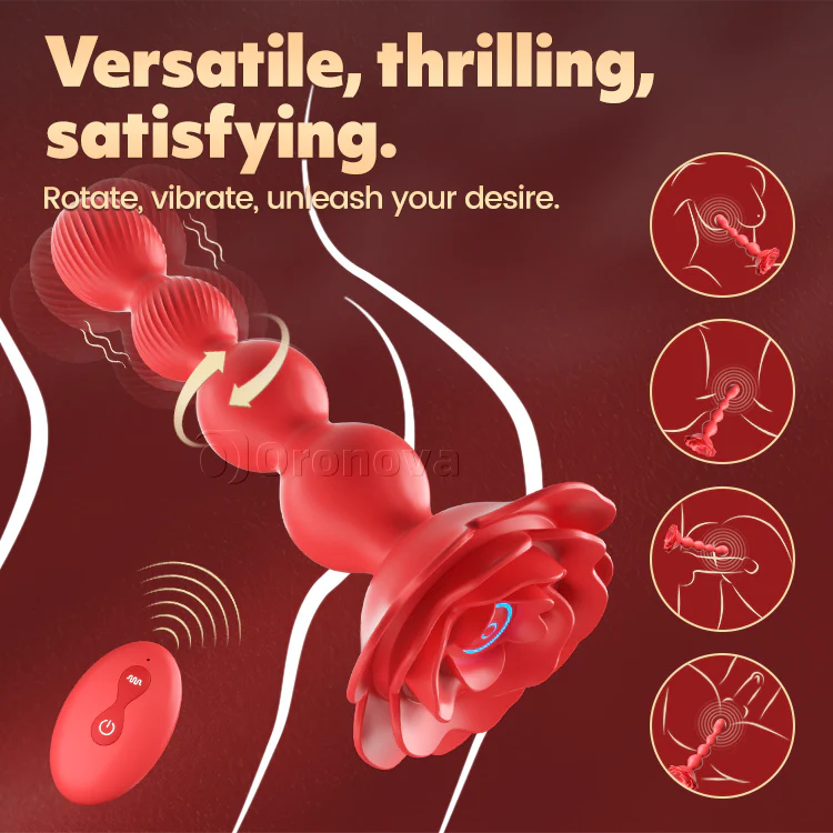 Anal Bead Rotating Vibrator - Image 5