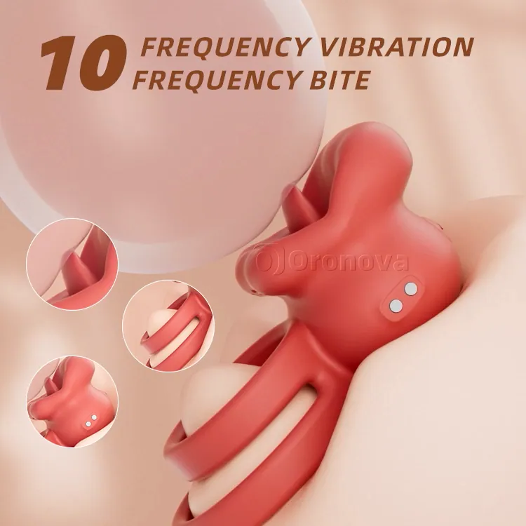 Mouth Vibrating Cock Ring - Image 2