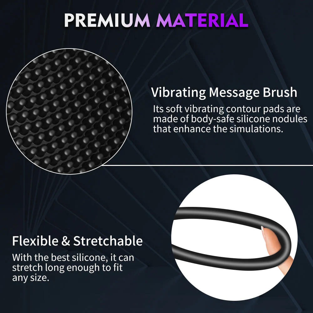 Peak Performance Vibrating Penis Ring Intense Vibration - Image 9