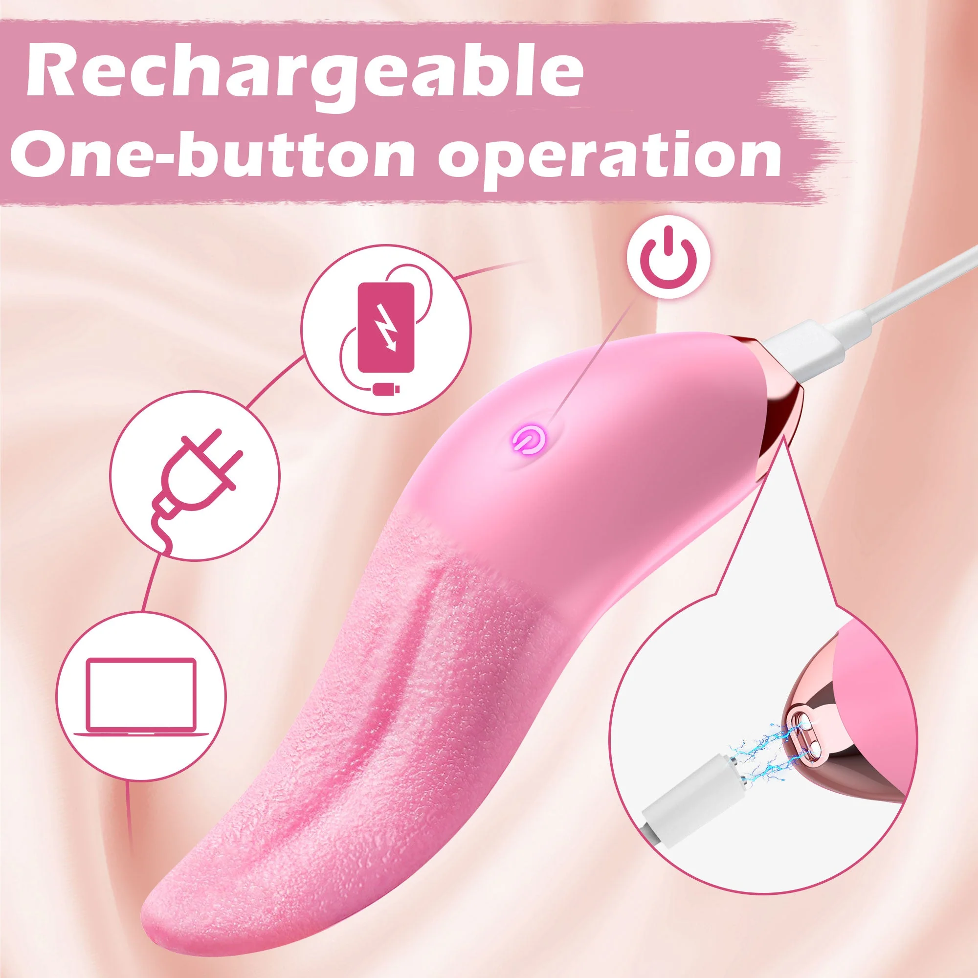 Tongue Vibrator - Vibrating & Realistic Sensation - Image 6