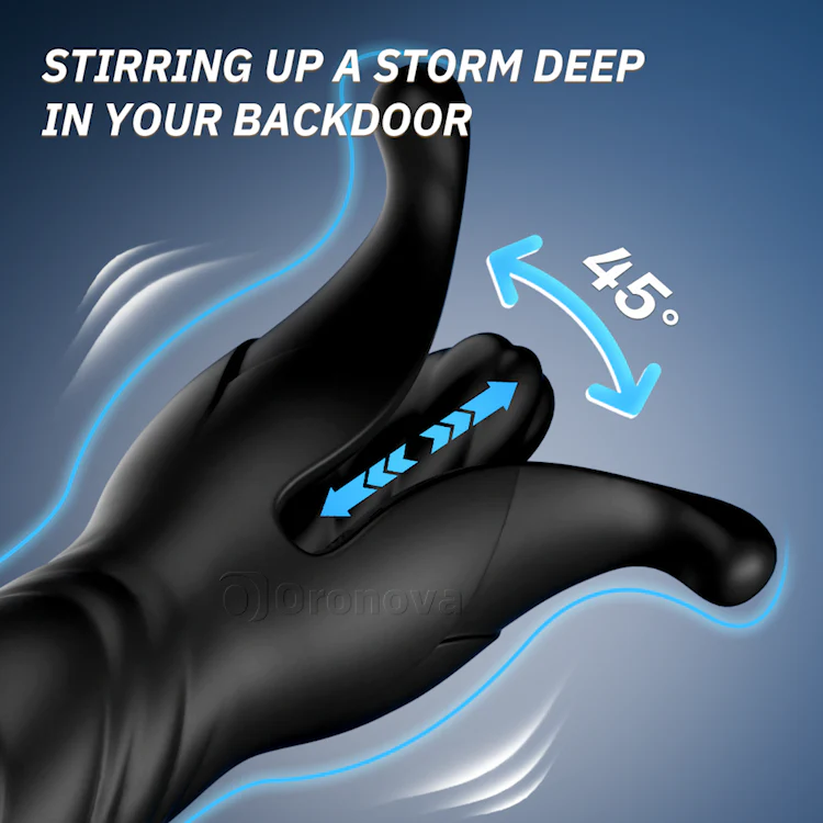 Remote-Controlled Expanding Anal Plug with 9 Vibration and Thrusting Modes - Image 3