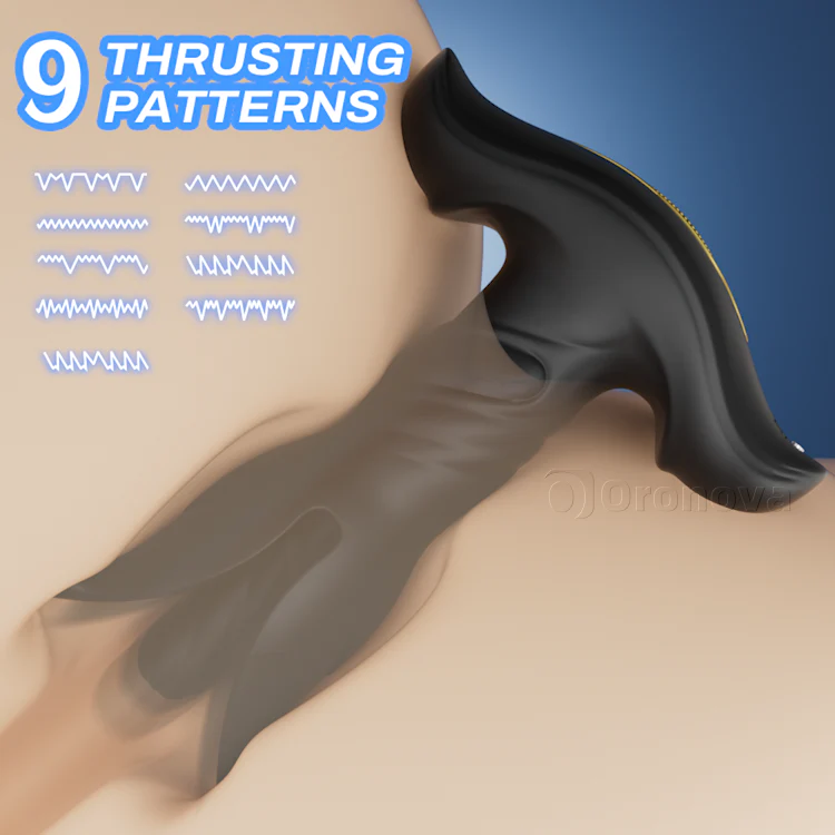 Remote-Controlled Expanding Anal Plug with 9 Vibration and Thrusting Modes - Image 5