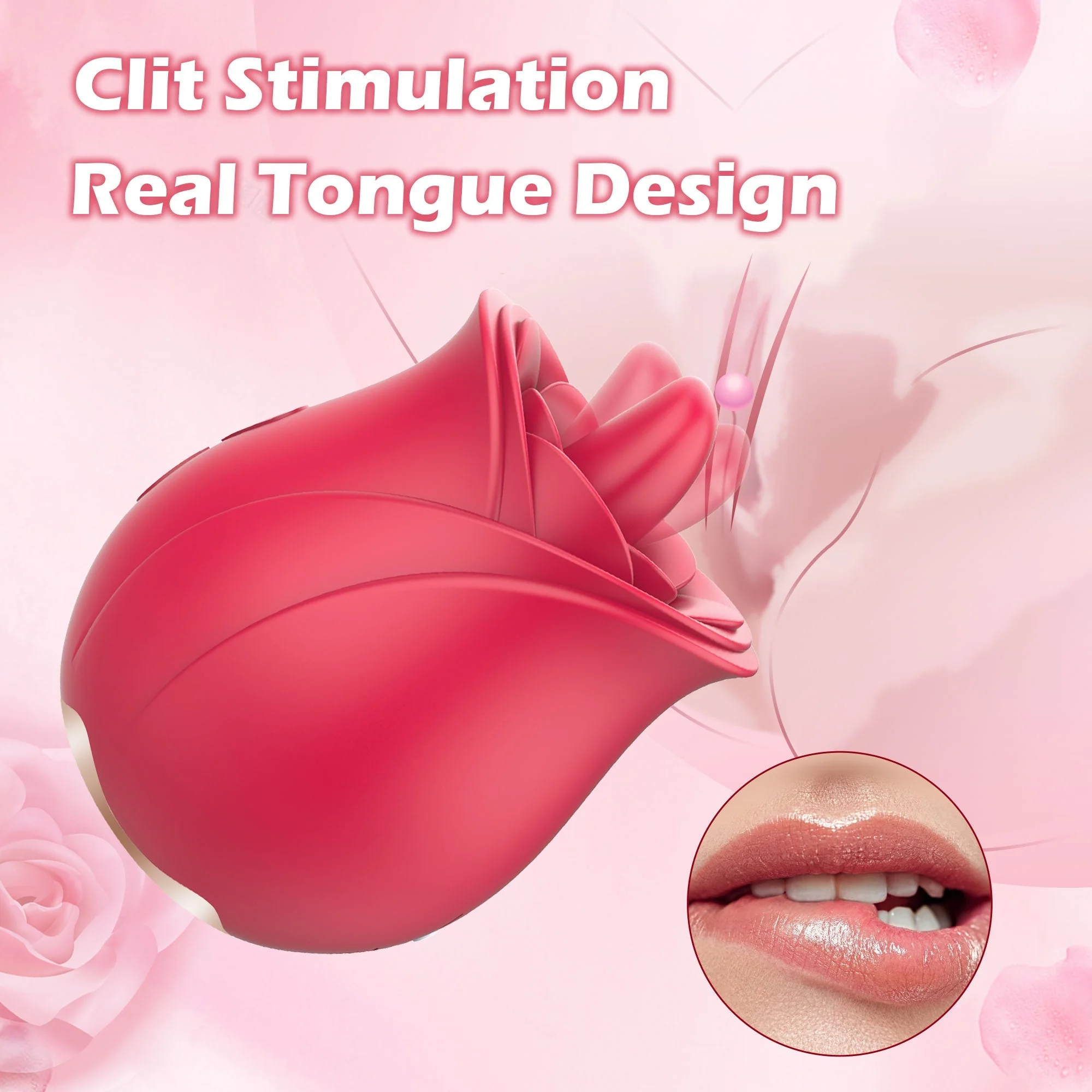 Rose Vibrator - Licking & Vibrating - Image 9