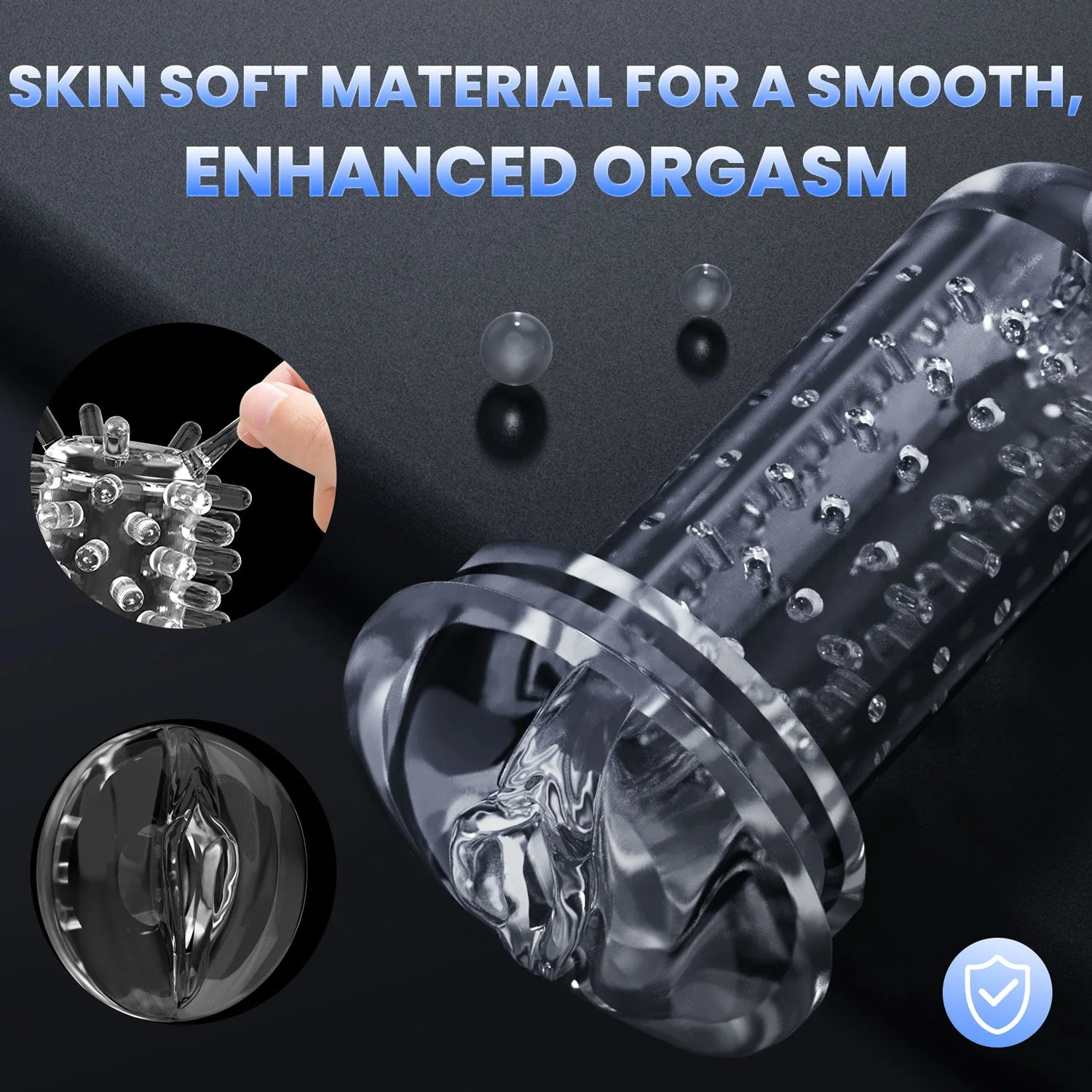 Sensual Rotating Roller Masturbator with Intense Stimulation - Image 5
