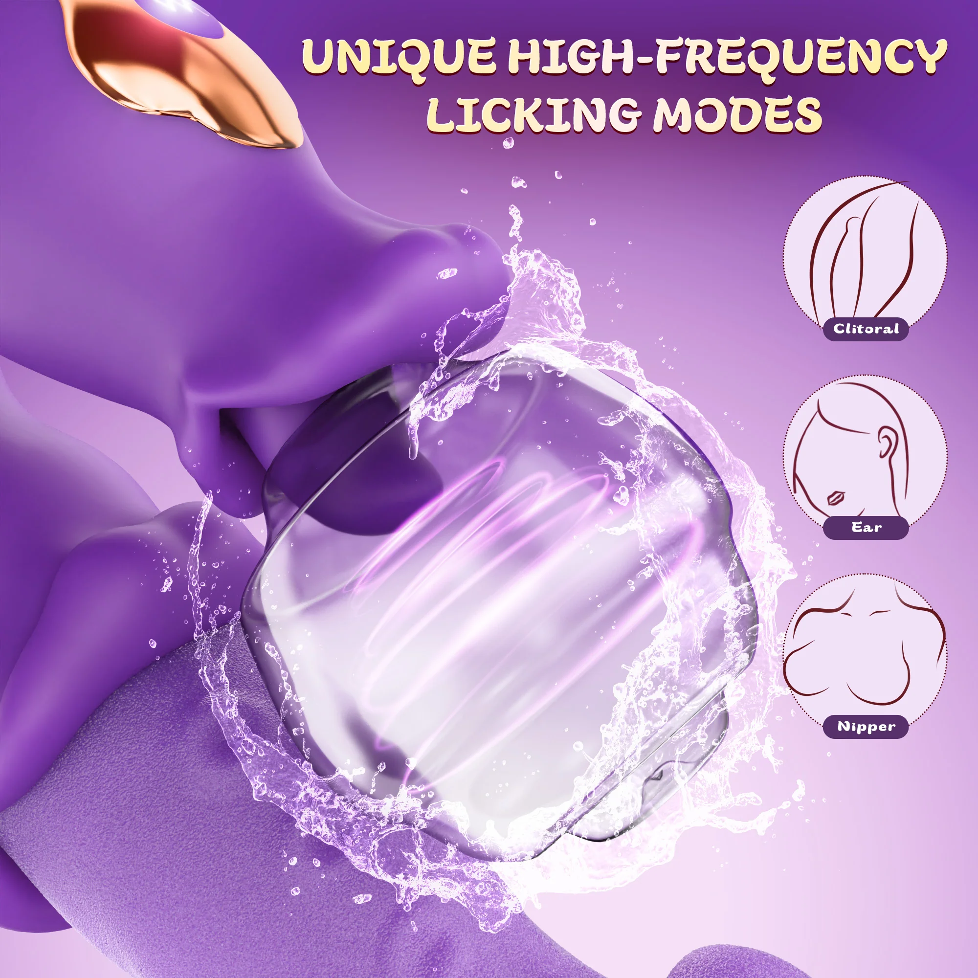 Rotating Tongue G-spot Vibrator with Dual Vibration - Image 6