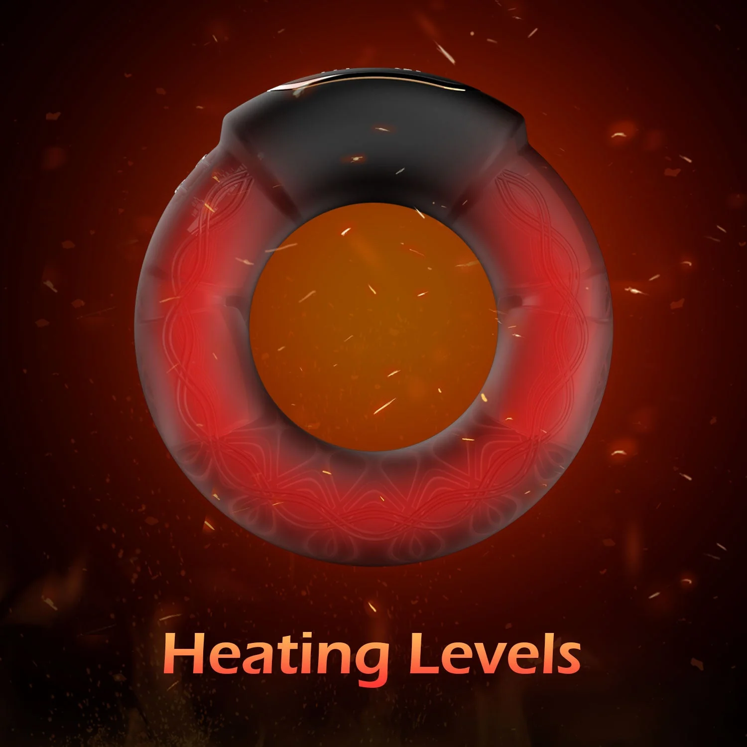 Heating Cock Ring - Vibrating & Compact - Image 3