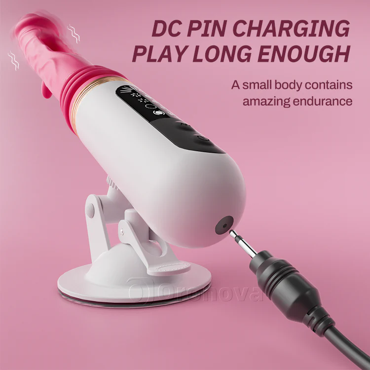 Thrusting Dildo Vibrator with Flapping and Vibrating Features - Image 5