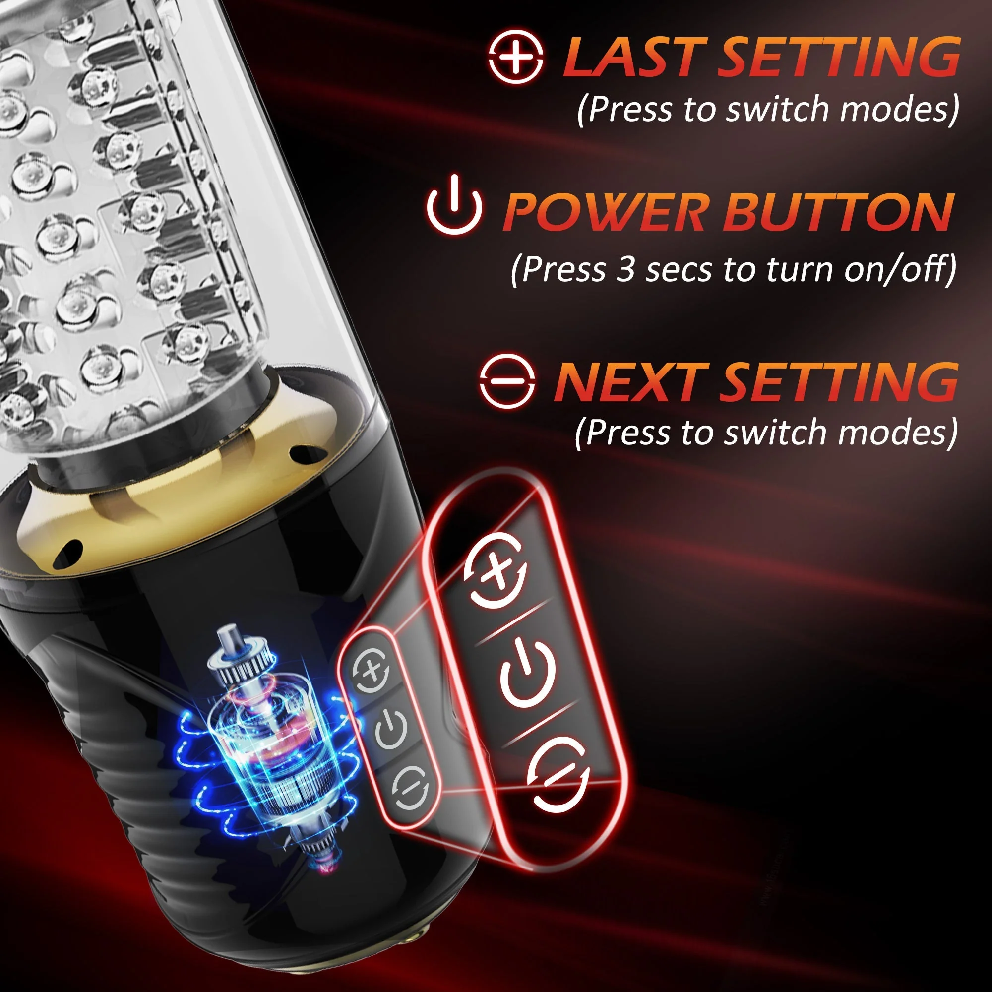 PulseKing- Male Masturbator with Thrusting and Rotating - Image 5