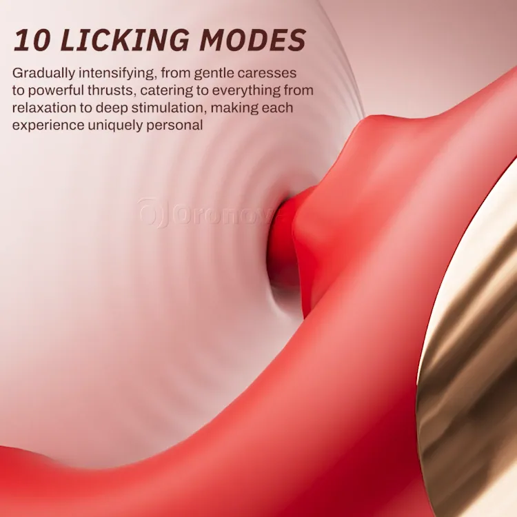 Licking G spot Vibrator - Thrusting & Vibrating - Image 3