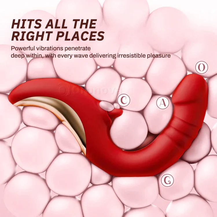 Licking G spot Vibrator - Thrusting & Vibrating - Image 5