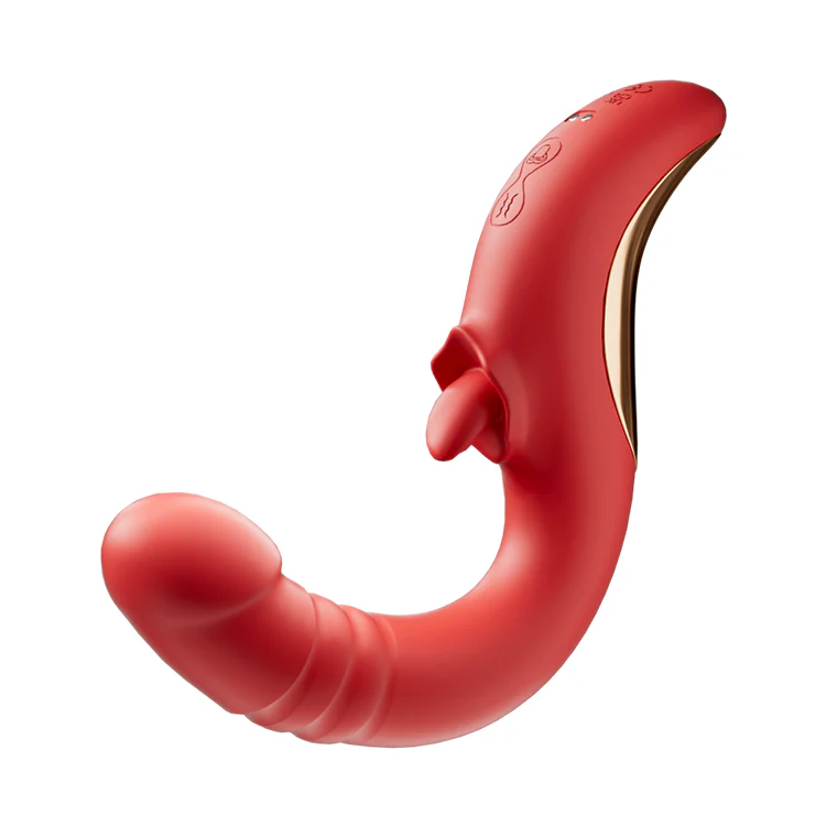 Licking G spot Vibrator - Thrusting & Vibrating - Image 6