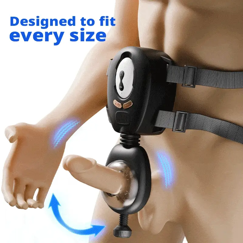 Wearable masturbator, adjustable tightness, remote control - Image 2
