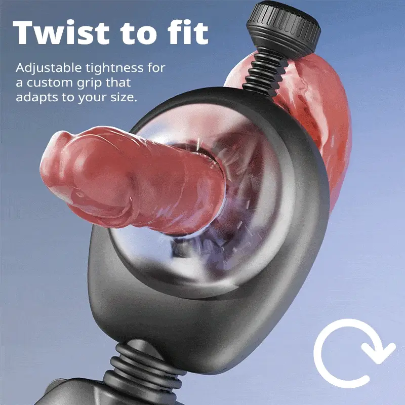 Wearable masturbator, adjustable tightness, remote control - Image 3