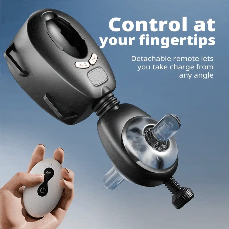 Wearable masturbator, adjustable tightness, remote control - Image 7